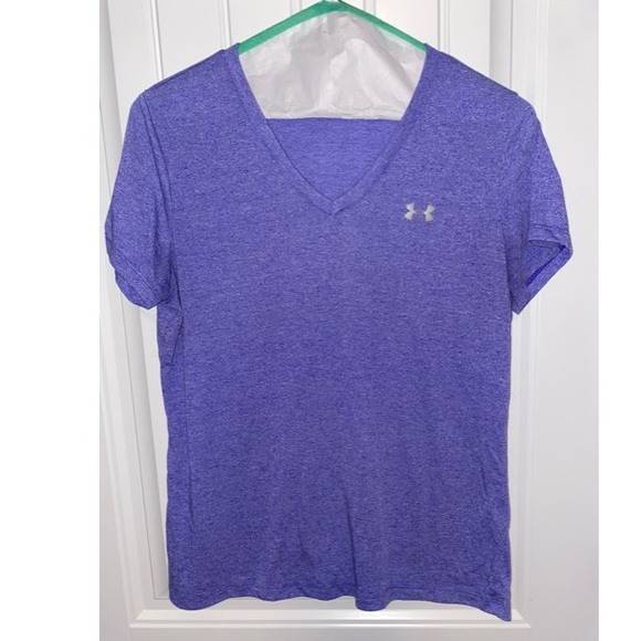 Purple Under Armour Shirt Size Large - Picture 1 of 3